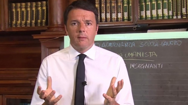 Matteo Renzi presenta la Buona Scuola