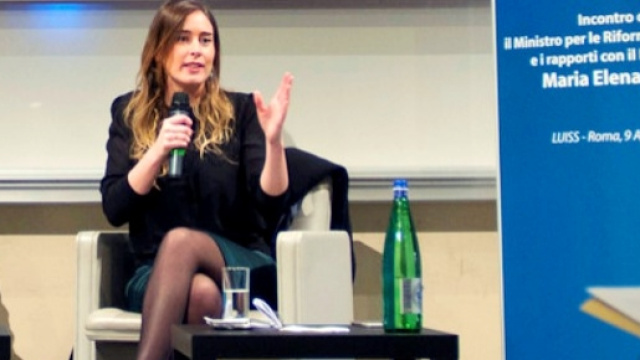Ddl Boschi sulle riforme in aula al Senato