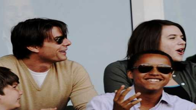 Tom Cruise e la figlia Isabella