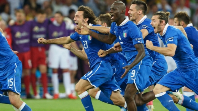 Una bella immagine della nostra Nazionale