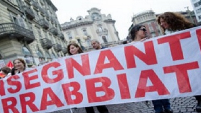 Docenti in stato di agitazione