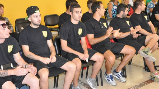 La maschile dell'Asd Skunk Fighters