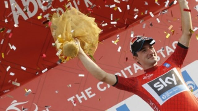 Elia Viviani, leader della classifica generale