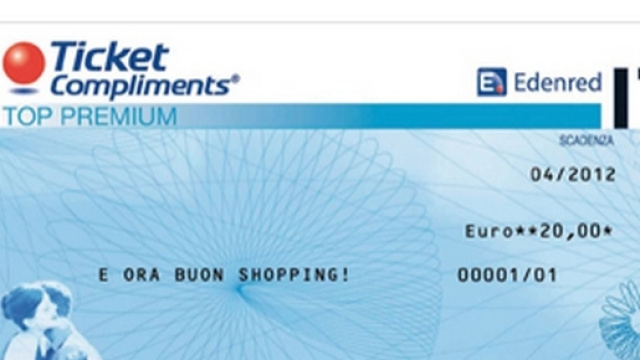 I buoni acquisto Ticket Compliments di Edenred