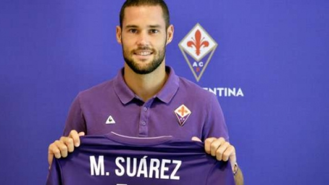 Mario Suarez, centrocampista della Fiorentina