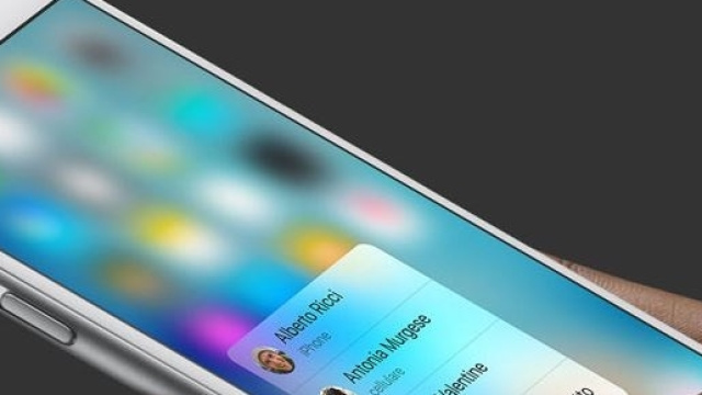 Nuovi iPhone 6S e la novit&agrave; del 3D Touch