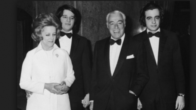 Il grande Vittorio con la sua famiglia.