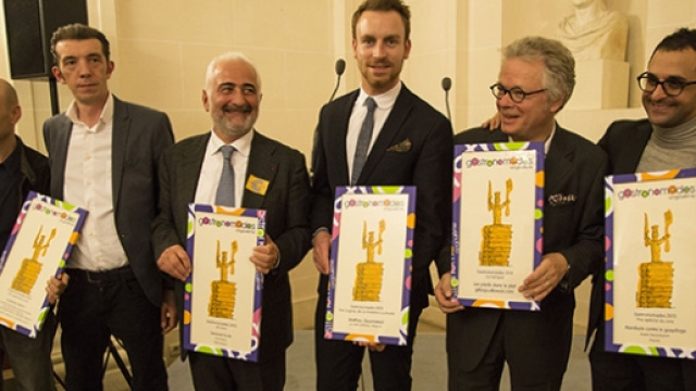 Une partie des laur&eacute;ats au S&eacute;nat &copy;Caroline Paux