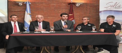 En la Casa de Salta se presentó el Rally Trofeo de las Rosas con Juan Manuel Urtubey