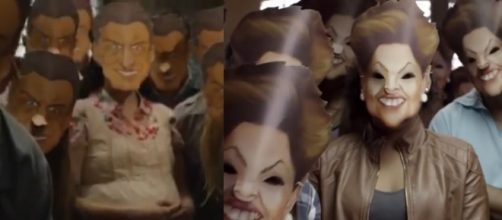 Caretas de Macri y Dilma Rousseff