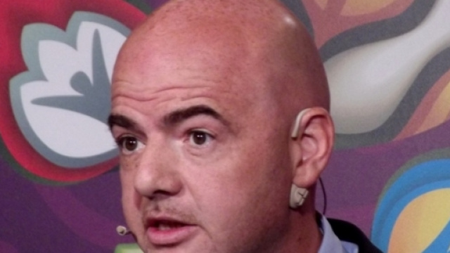 Gianni Infantino candidato alla presidenza FIFA.