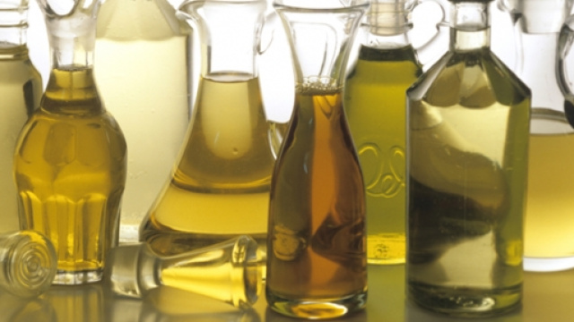 Alcuni tipi di oli per cucinare