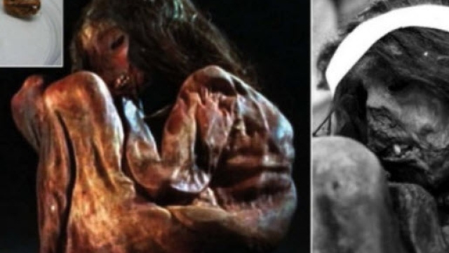 La mummia del bambino di 500 anni fa