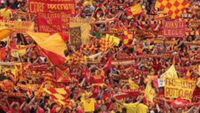 Il Lecce ha aumentato il numero di spettatori.