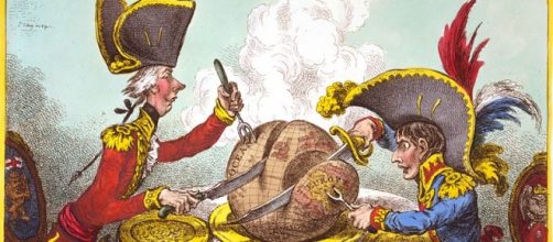 Caricature James Gillray &ndash; Plumpudding