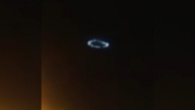 Immagine ravvicinata dell'avvistamento ufo in Cile