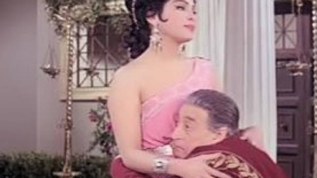 Tot&ograve; e la Orfei durante un film