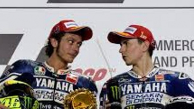 Valentino Rossi e Jorge Lorenzo