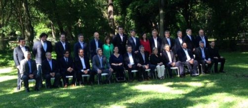 El equipo de Mauricio Macri (ph: Perfil)