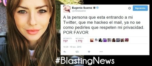 La 'China' denunci&oacute; que un hacker la acosa