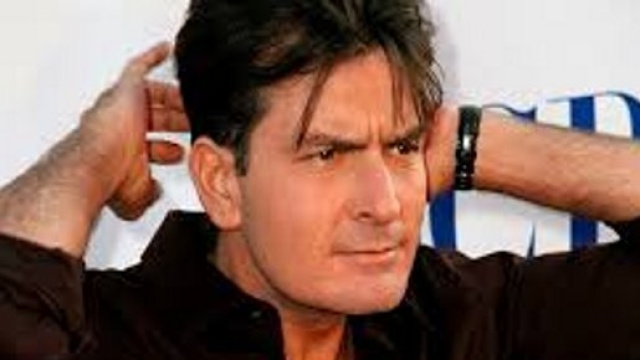L' Attore americano Charlie Sheen