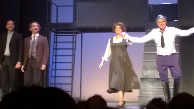 Tosca e Massimo Venturiello, TeatroTeam Bari.