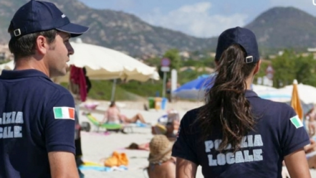 Agenti di Polizia Locale in servizio