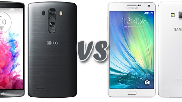 Confronto smartphone: LG G3 vs Samsung Galaxy A7