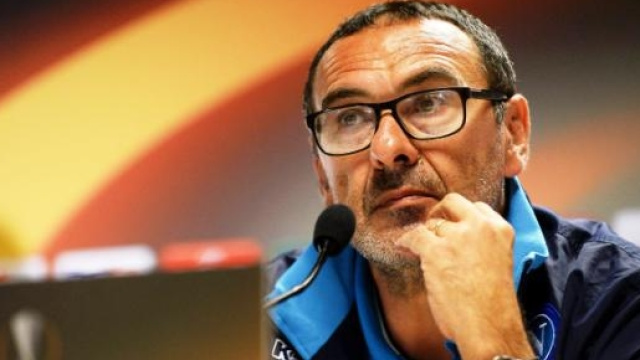 Maurizio Sarri allenatore del Napoli