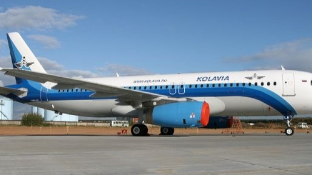 Un aereo della compagnia russa Kolavia.