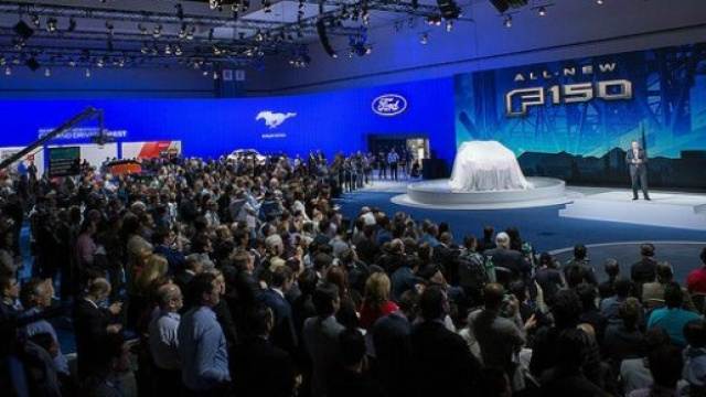 Fotografia del debutto della F150