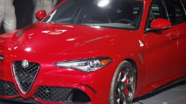 Nuova Alfa Romeo Giulia 2016 a Los Angeles.