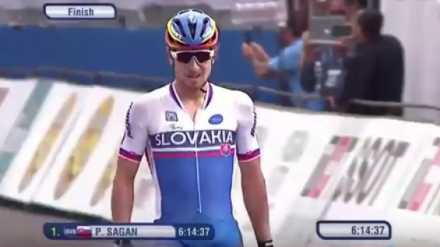 Peter Sagan, uno dei pochi salvati da Chiappucci