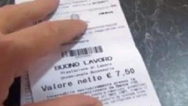 Voucher lavoro: sfruttamento del lavoro in nero