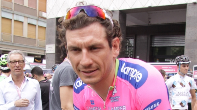 Filippo Pozzato in maglia Lampre.