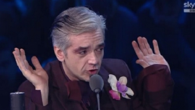 Morgan durante puntata X Factor