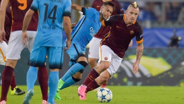 Naingolan in azione nel match di andata