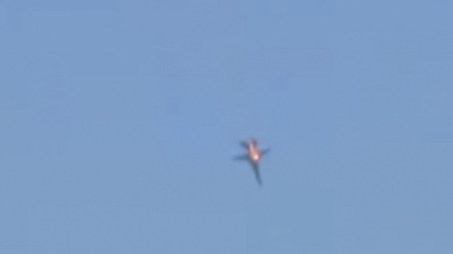 SU-24 russo abbattuto dall'aviazione turca