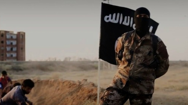 Militante dell'Isis in una foto