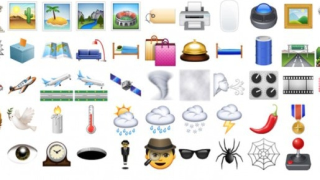 Varie tipologie di emoji utilizzati