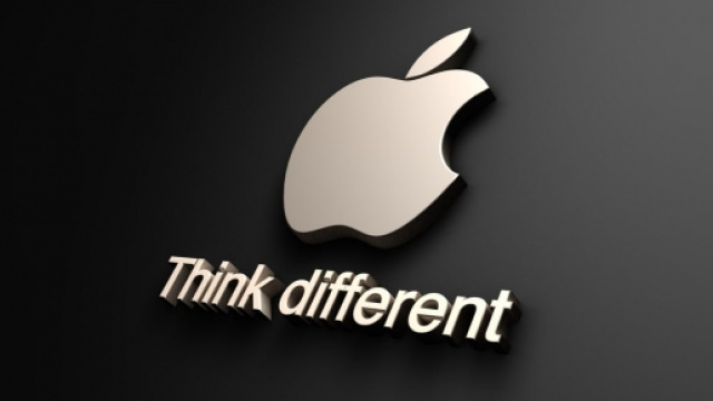 Il logo di Apple, colosso informatico