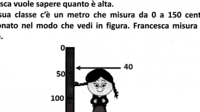 Un tipico test delle prove Invalsi