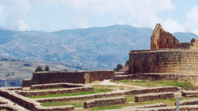 Le rovine di Ingapirca, Ecuador