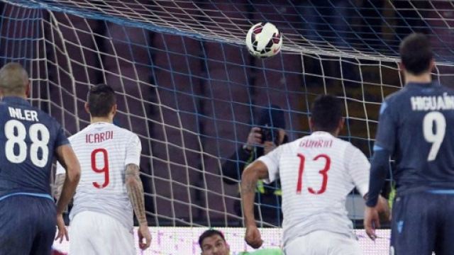 Napoli-Inter sfida scudetto al S.Paolo.