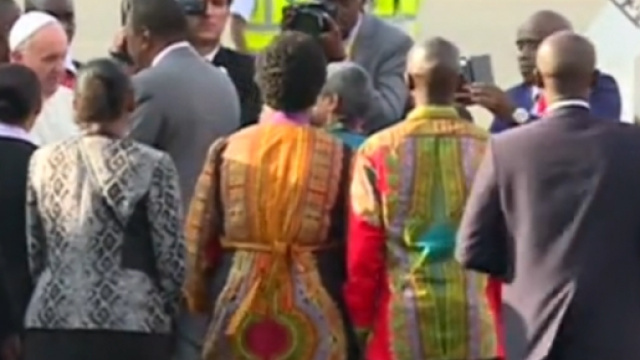 Papa Francesco a Nairobi, in Kenya