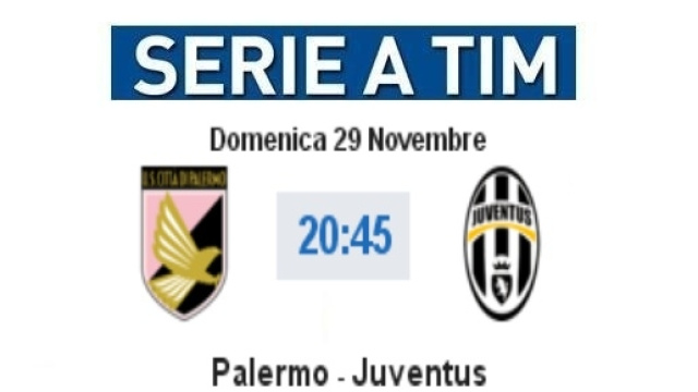 Diretta live Palermo - Juventus