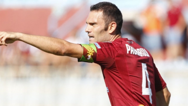 Il difensore del Trapani, Luca Pagliarulo