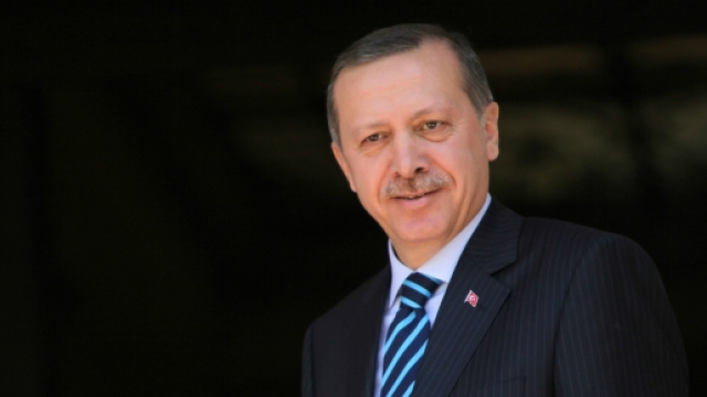 Il presidente della Turchia, Recep Tayyip Erdoğan.