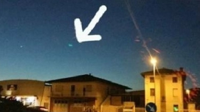 Immagine di repertorio, di avvistamento ufo