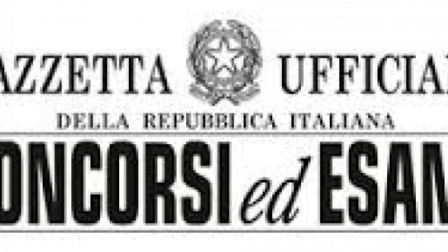Gazzetta Ufficiale, Concorsi ed Esami